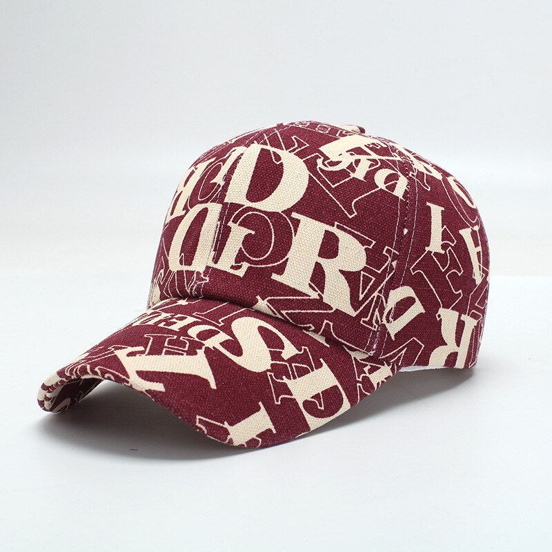 Alphabet Cap Boy and Girl Hip-hop Baseball Cap for Men and Women Summer Sunshade Cap: 001