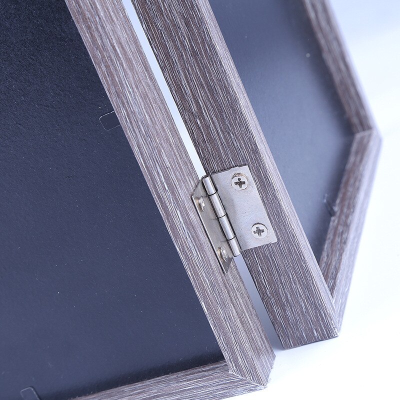 2-sided Wooden Photo Frame Nordic Picture Frames Modern Rectangle Home Office Desktop Decoration Wood Frame Ornaments Holder
