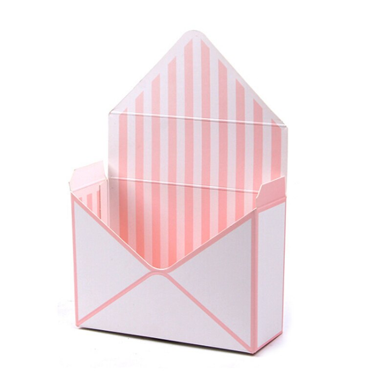 6pc mini envelop type doos koreaans boeket bloemen handgevouwen doos valentijnsdag bloemendoos: 6