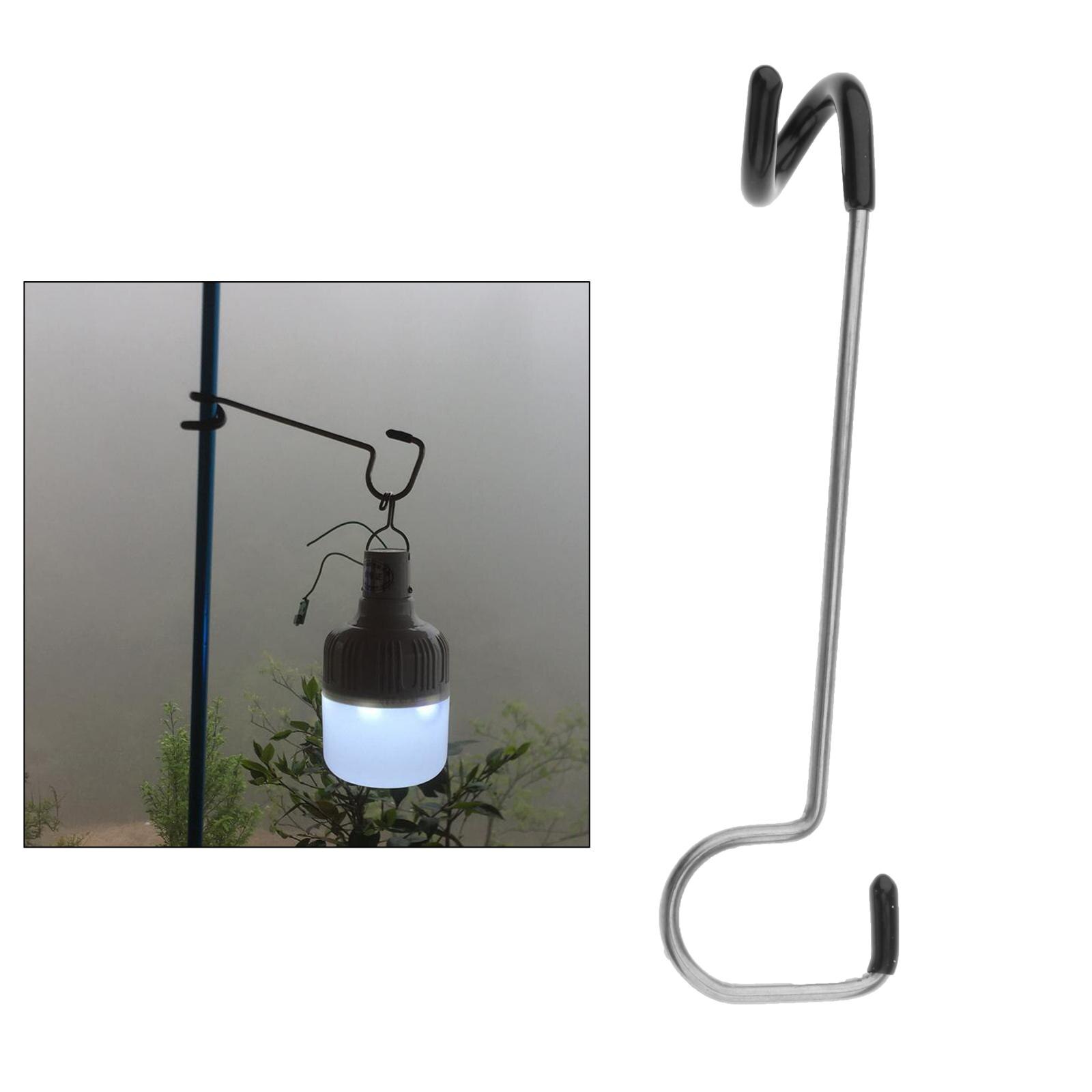 Lantern Stand Portable Table Folding Lamp Stand Stable Lamp Pole Camping Light Stand for Outdoor, Garden, Fishing, Hiking: Hook Rack