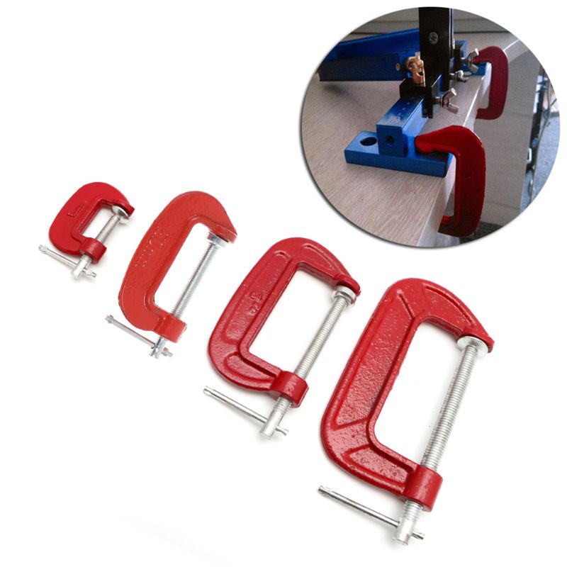 C-Clamp G-Clamp Heavy Duty Metal Woodworks Handyman Carpenter Vise Grip Tool