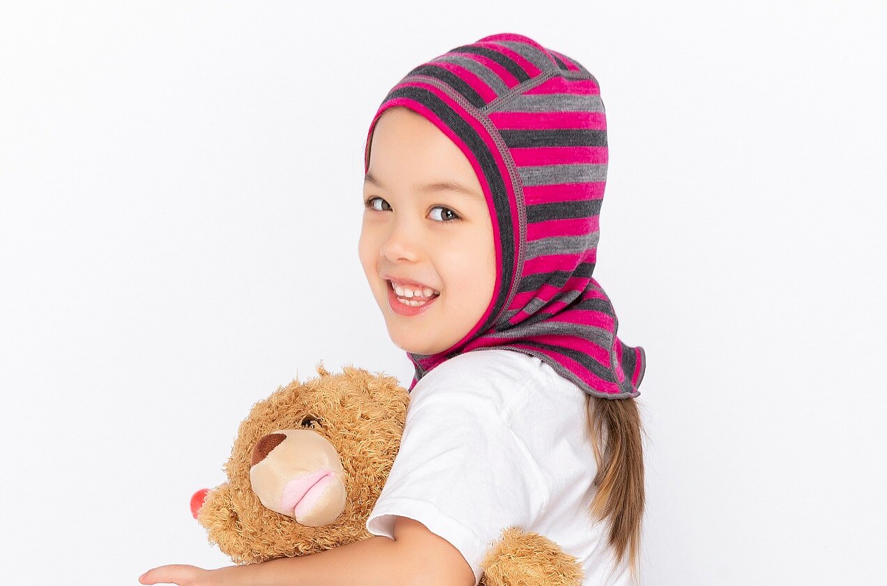 Masque facial en laine mérinos pour enfants, cagoule thermique 100% laine mérinos, masque de Ski, masques de neige, casques pour enfants, chapeau pull pour bébé