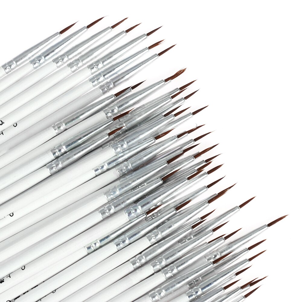 10 stk / sæt maleri pen fin håndmalet tynd krog linie pen tegning kunst pen maling pensel nylon pensel kunstforsyninger
