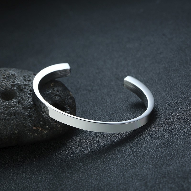 Herre armbånd unik urn kremering manchet armbånd til aske mindesmærke rustfrit stål mandlige smykker