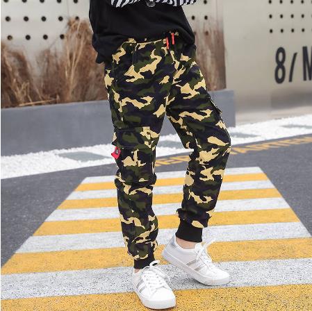 Heren Zomer Cargo Camo Strand Multi Pocket Joggers Shorts, Groen, 54