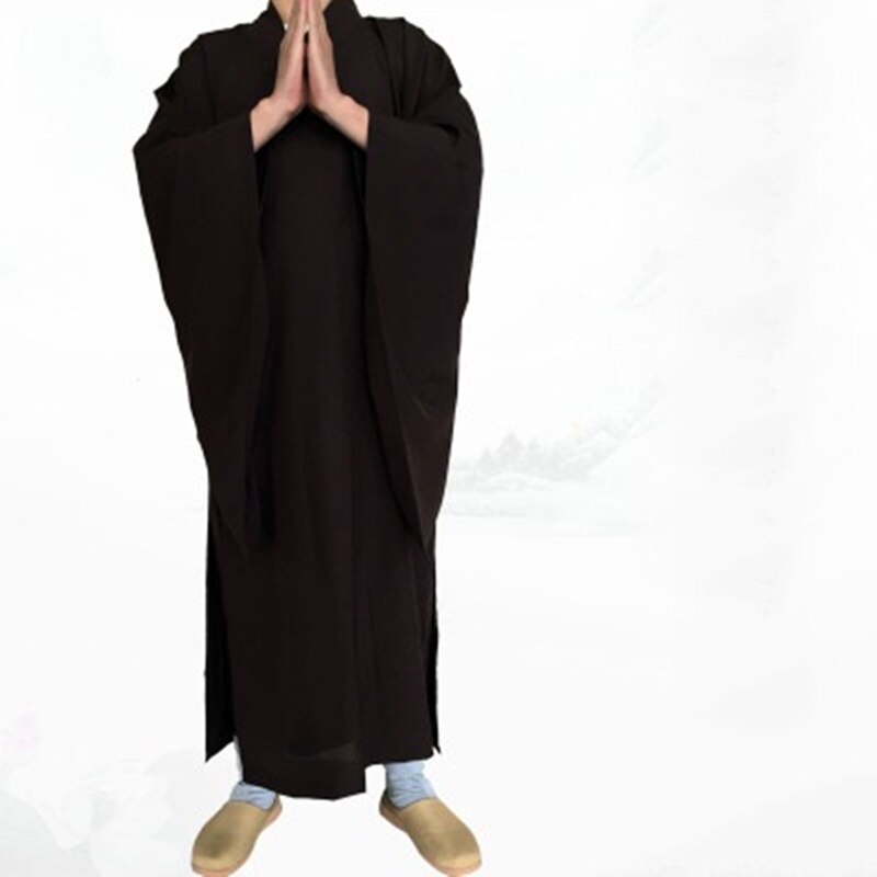 Túnicas de monje budista, ropa de monje budista para mujer, ropa de monje shaolin Q267: 3 / XXXL
