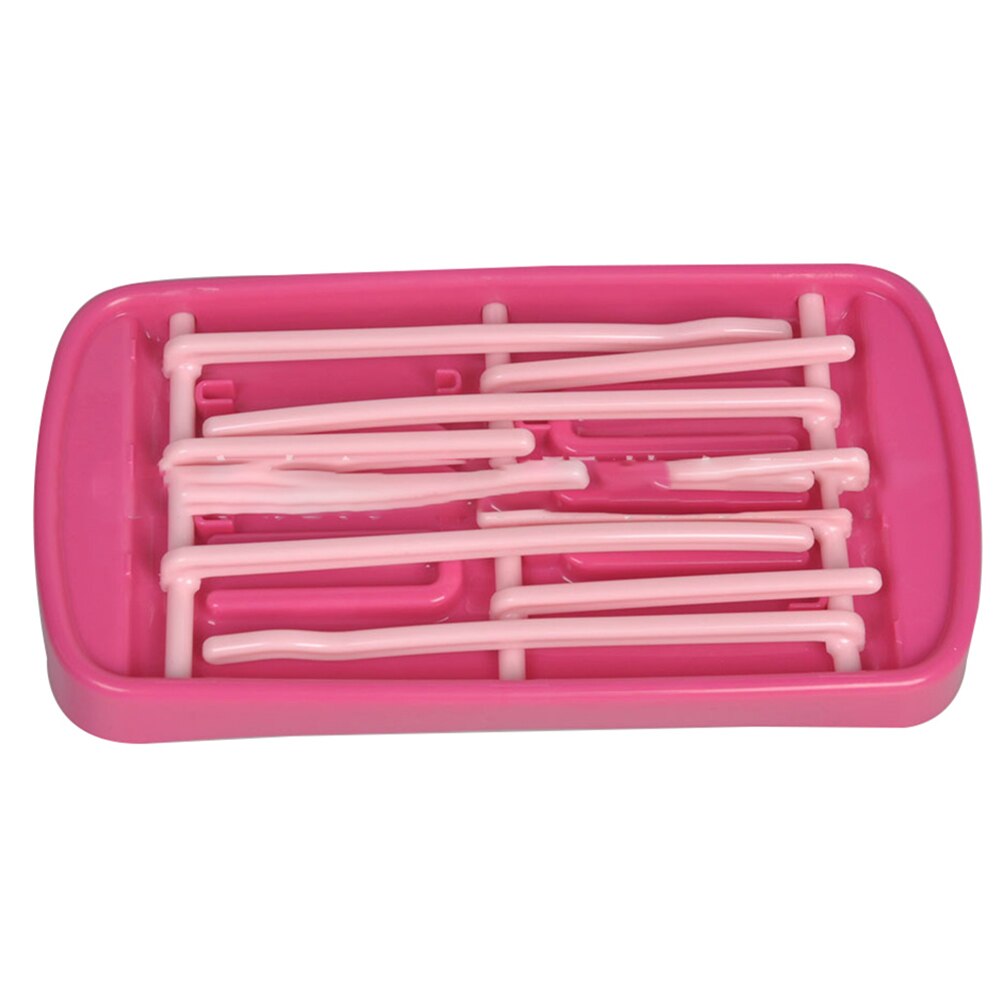 Bottle dry rack Baby bottle drain rack Drying racks old plastic pink Baby Bottle Cleaning Dryer Drainer Storage Drying Rack: RH