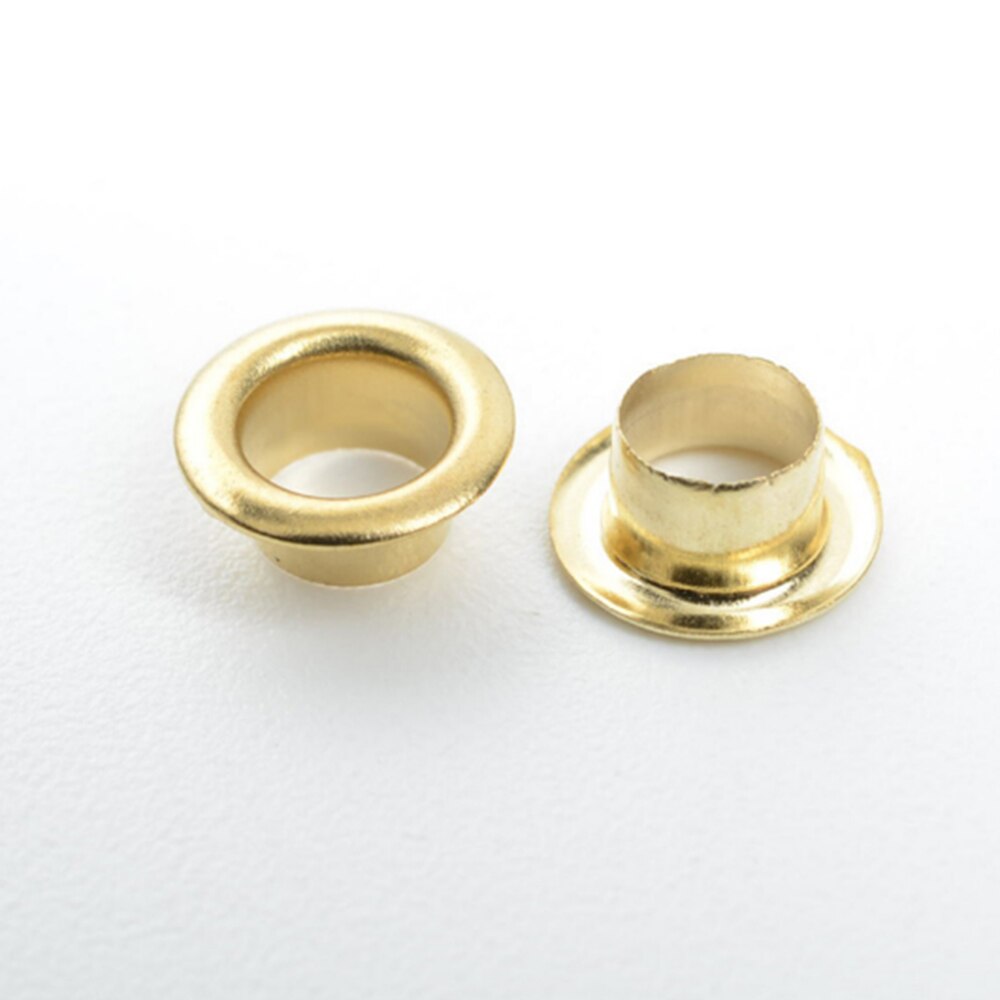 100x scrapbook metall öljetter scrapbooking diy utsmyckning plagg tyg läder