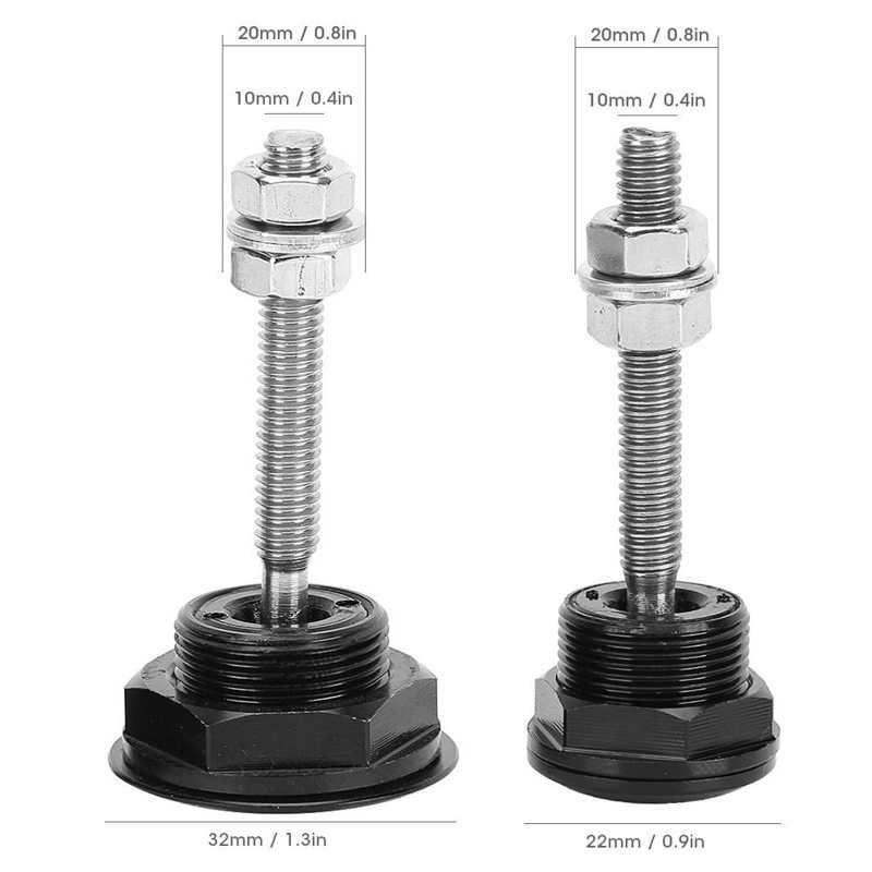 2Pcs Hood Pin Bonnet Lock Quick Release Push Button Bumper Clip Latches Universal