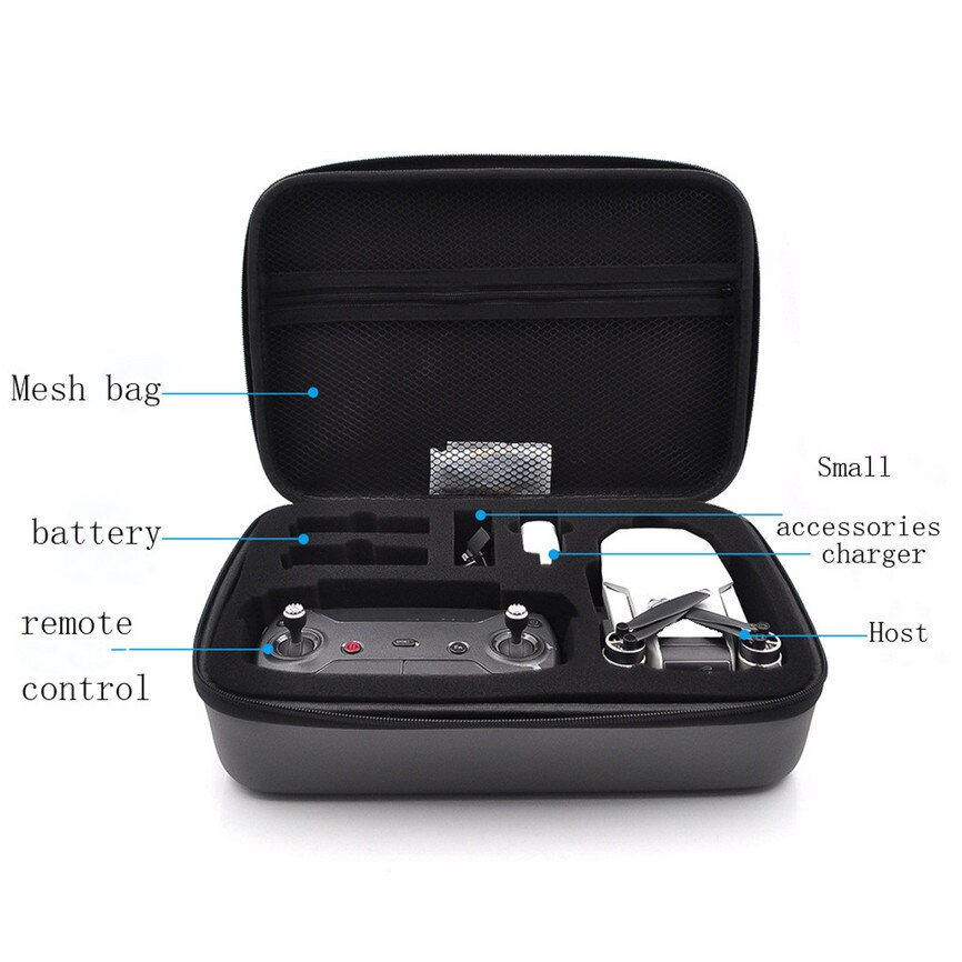 Portátil portátil portátil saco rígido de armazenamento carry estojo para dji mavic mini drone