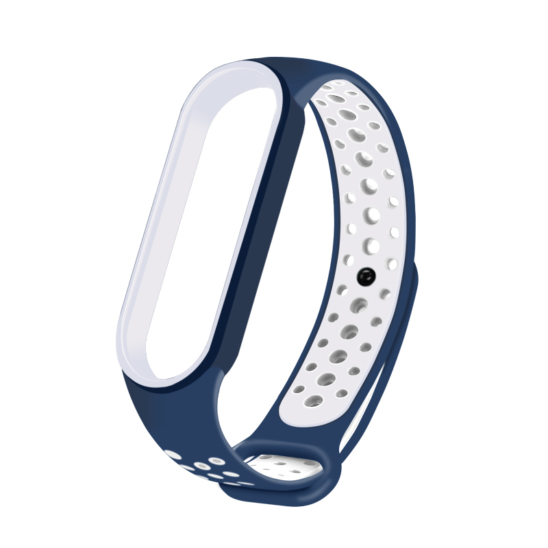 Pulseira para mi band 5, pulseira de relógio inteligente anti-suor para esportes correia de silicone,: K