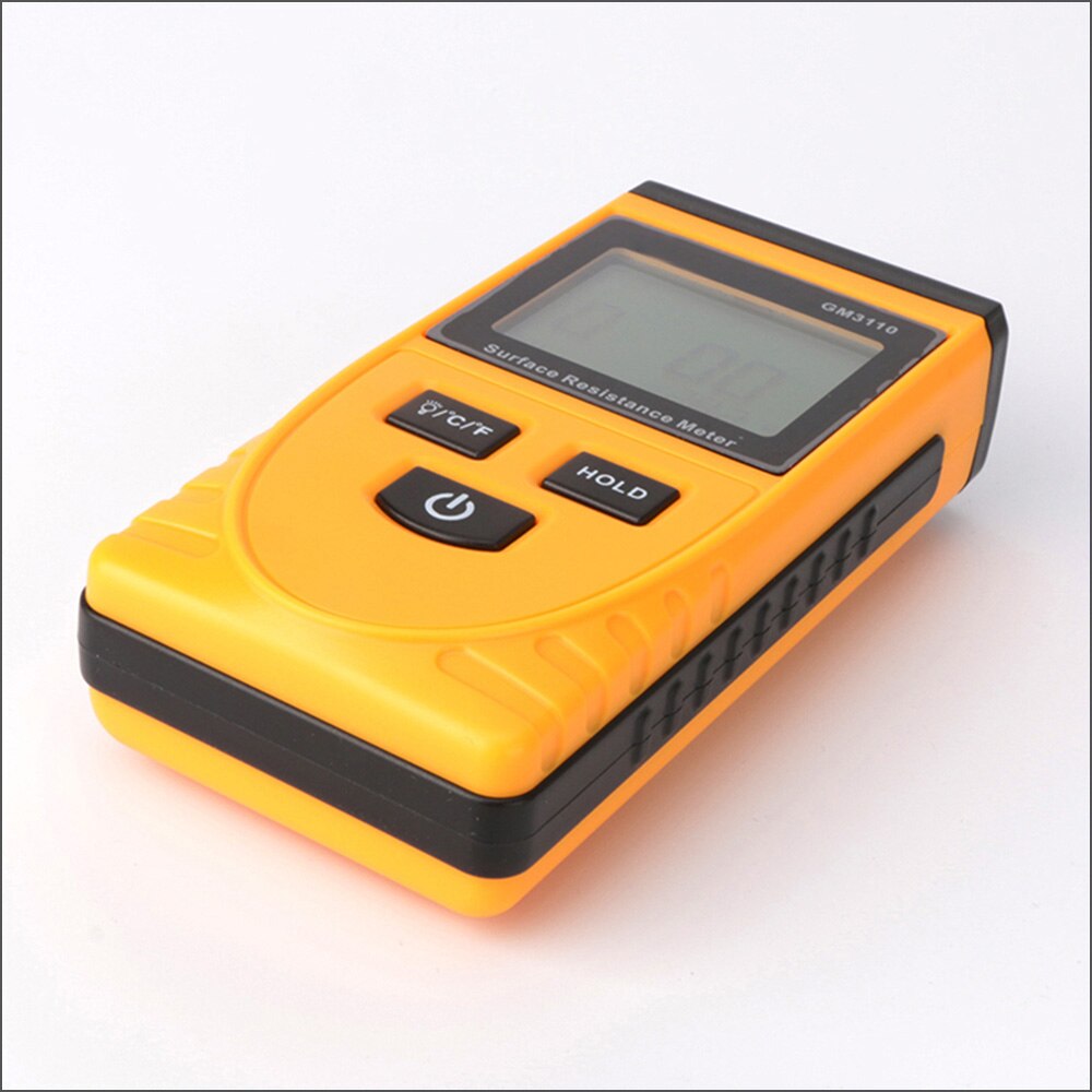 GM3110 Digital Surface Resistance Tester, ESD Tester, Digital Multimeter Electrostatic Analyzer