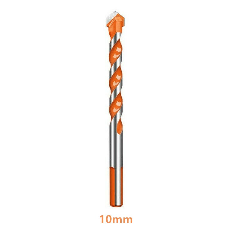 5 Pcs Ultimate Brill Bits Multi-Material Triangle Drill Bit Diamond Set for Tile Concrete Brick Glass Plastic Wood Stone: 10mm