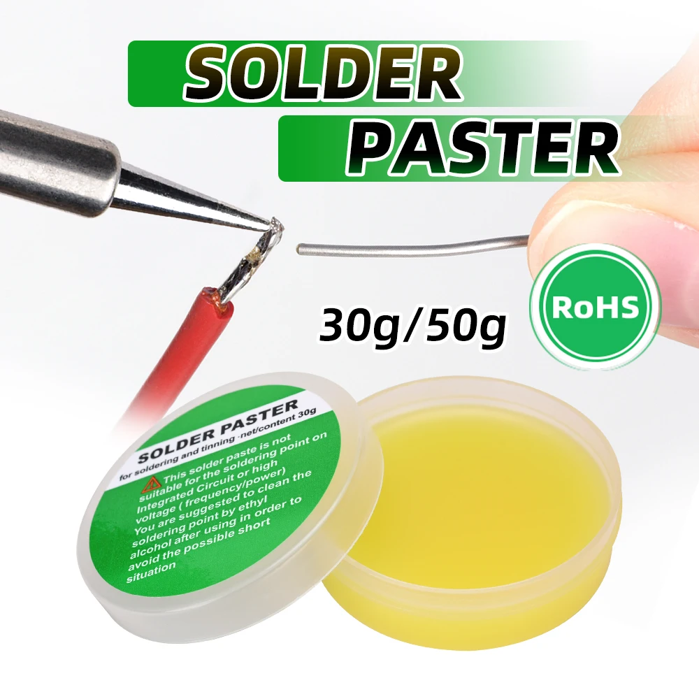 Solder paste is used for wire welding, copper tube and copper sheet welding. Smokeless solder paste is used for low-temperature