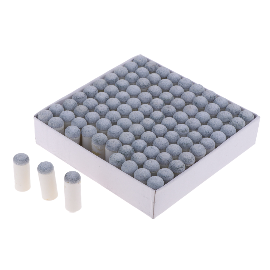 100 Stks/doos Premium Hard Biljartkeu Tips Vervanging 10Mm Biljart