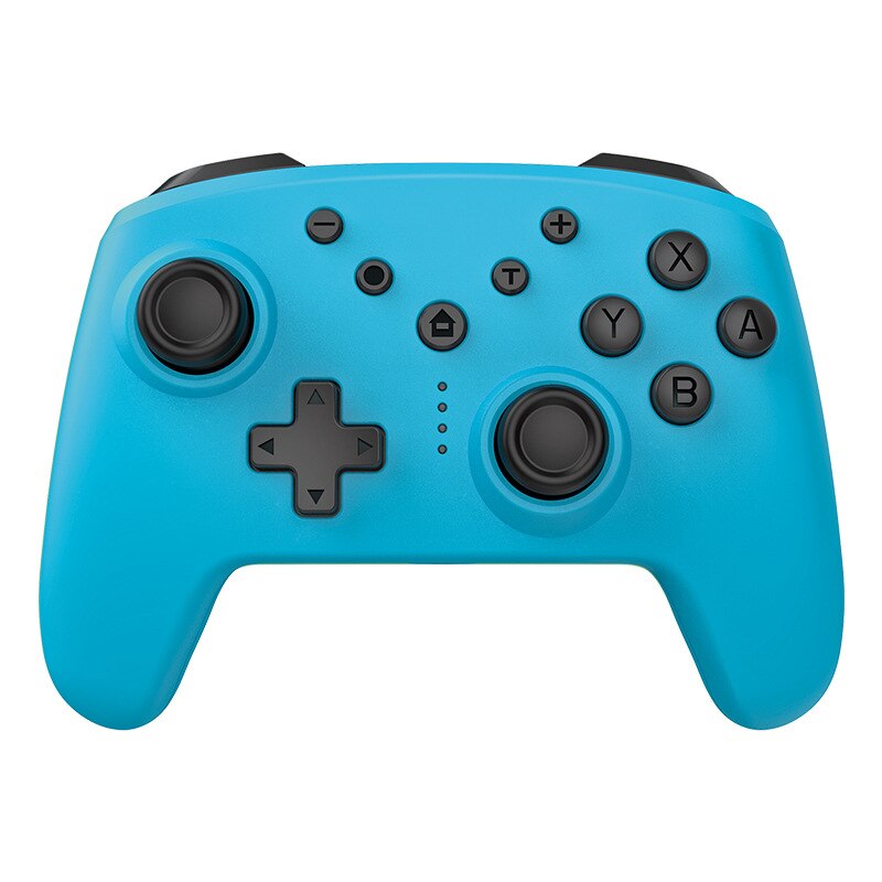Draadloze Bluetooth Pro Gamepad Voor N-Schakelaar Ns-Switch Console Draadloze Gamepad Video Game Usb Joystick Schakelaar Pro controller: blue