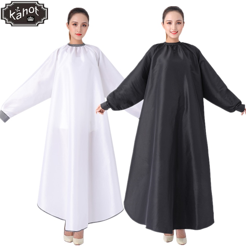 Salon Hair Styling Cape Hair Cutting Coloring Waterproof anti-static Hairdresser With sleeves Barber Gowns Apron