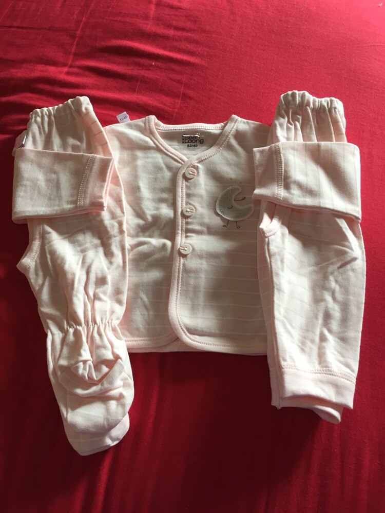 Baby schattig comfortabel katoenen ondergoed set