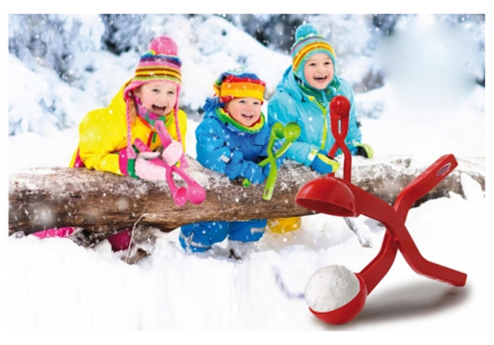 Sneeuwbal Maker Clip Tool Kids Speelgoed Voor Winter Outdoor Sport Outdoor Sneeuw Spelen Ouder-kind Interactief Speelgoed Детские Игрушки