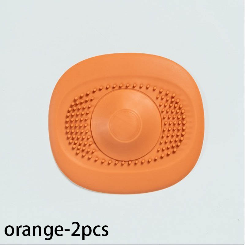 Couvercle anti-odeur pour drain de sol, type presse, filtre de drainage d'évier, filtre de sol de baignoire, bouchon d'étanchéité pour canalisation anti-odeur de salle de bains: Gris clair