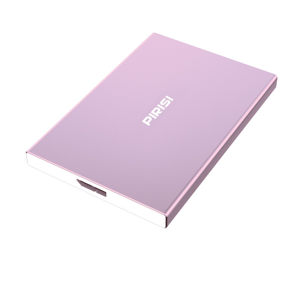 Pirisi Hdd 2.5 "Externe Harde Schijf 320Gb 500Gb 750Gb 1Tb 2Tb USB3.0 Opslag Compatibel voor Pc, mac, Desktop, Laptop, Macbook: Pink / 500GB