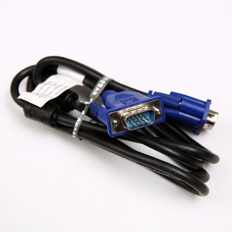 Vga To Vega Cable 1.5 Meters 4+5 Blue Head Connecting Male To Male Vga Line