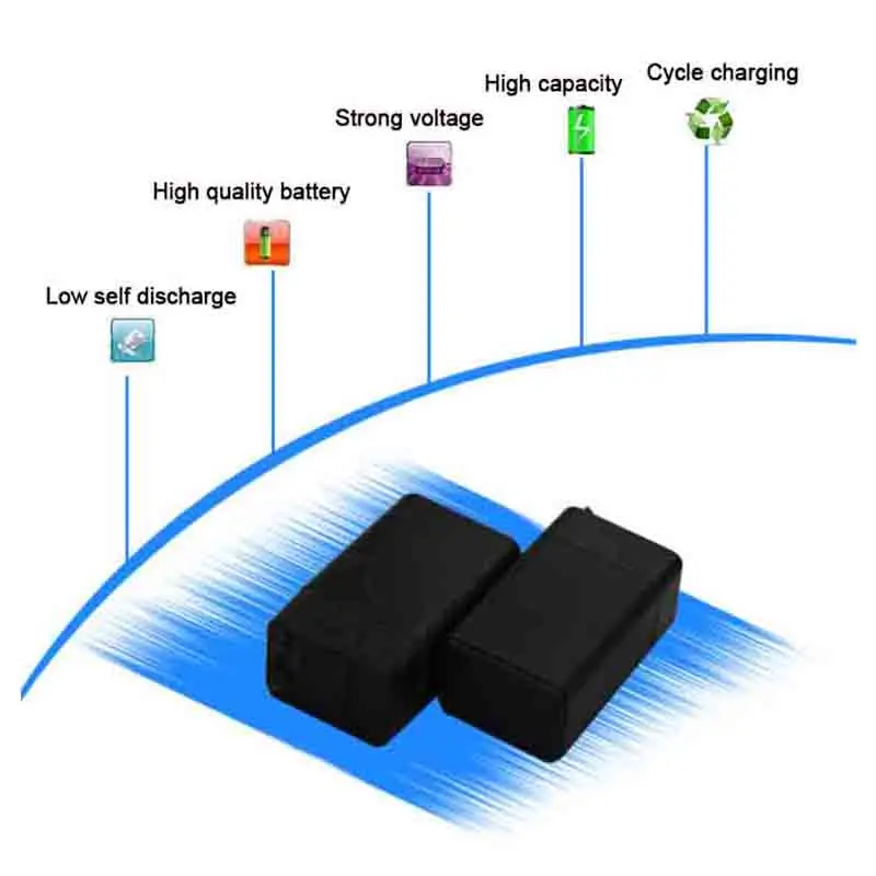 4V Lead Acid Battery 1200mAh Rechargeable Storage batteries LED Lamp Headlights Flashlights Electric Mosquito Swatter