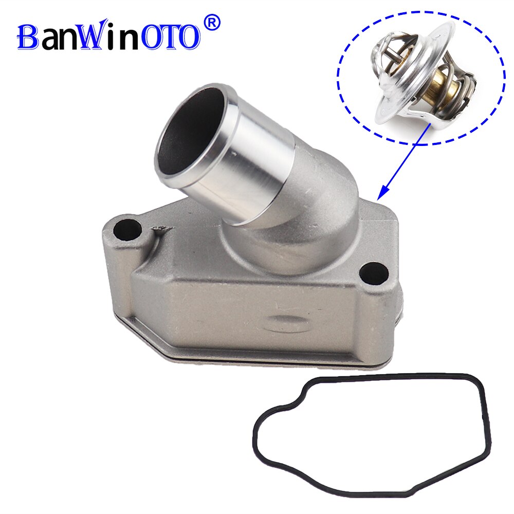 Termostat płynu chłodzącego silnika z obudową dla chevroleta Optra Opel Astra Daewoo Nubira Leganz 8920633000 90411948 92062728 93386678