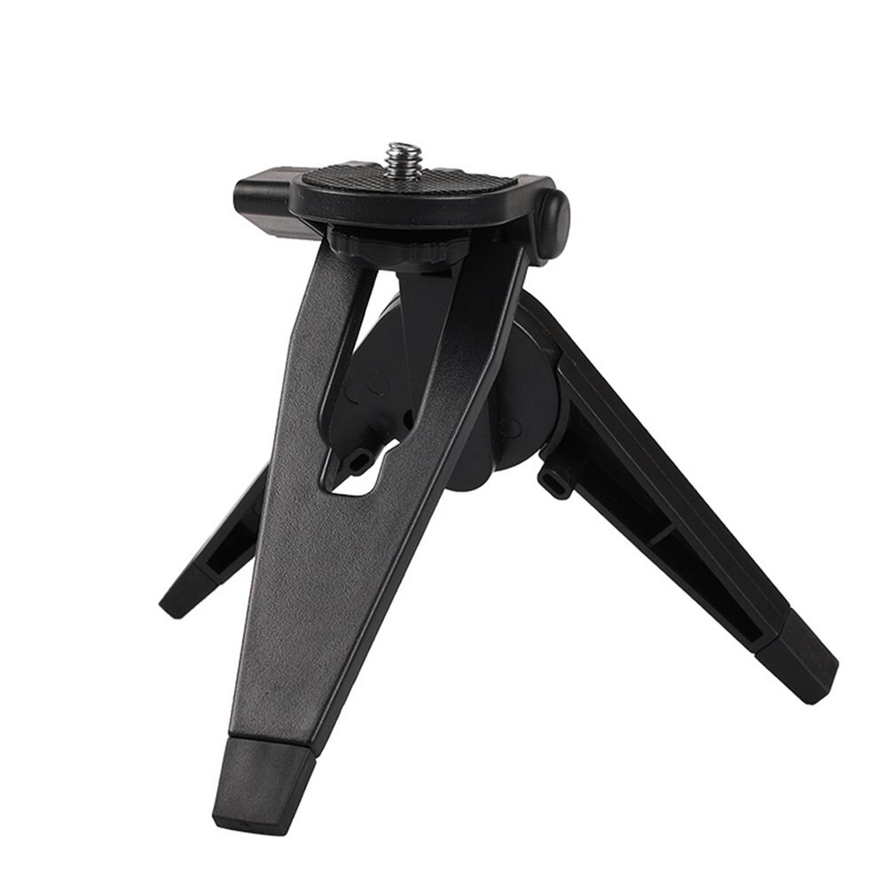 Portable Mini Tripod Rotation Desktop&Handle Stabilizer Folding Tripod Stand for Mobilephone Camera Table Tripods
