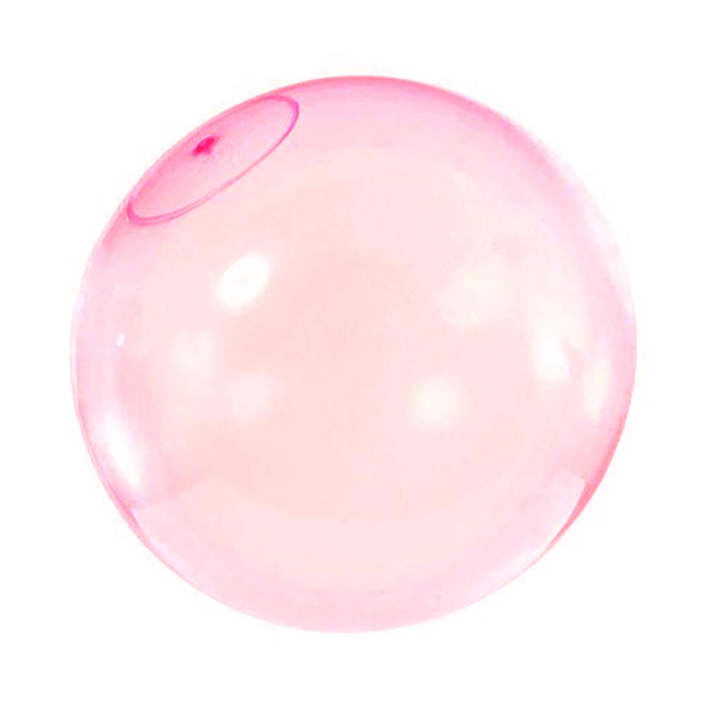 12 tommer magisk boble bold børn udendørs blød luft vand fyldt fantastisk boble bold interaktiv ballon magisk boble ballon bold: Lyserød