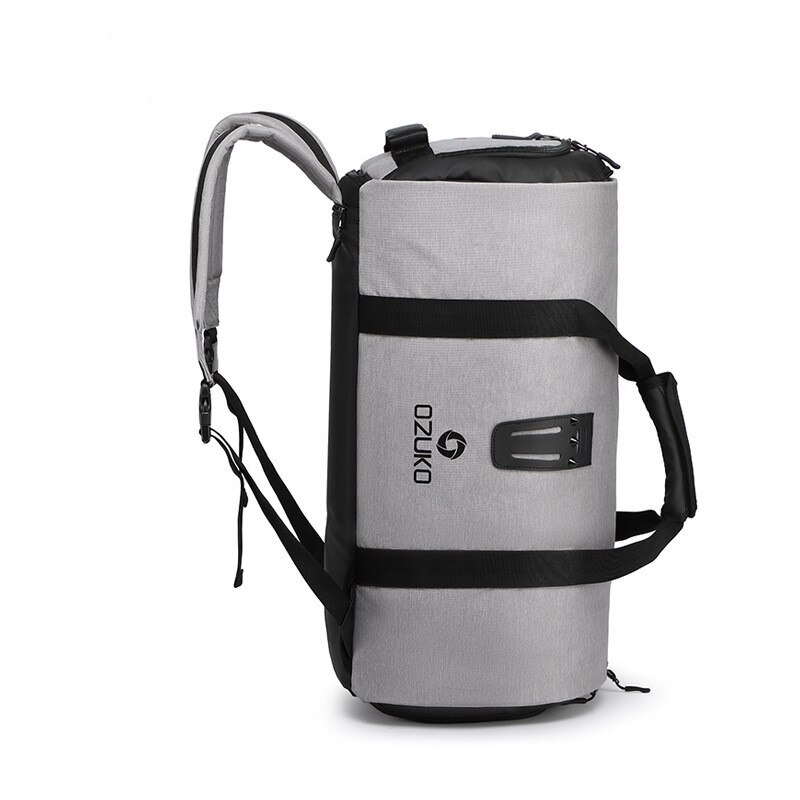 OZUKO-sac de voyage de grande capacité pour hommes, costume multifonction, stockage de bagages à main, sac fourre-tout étanche avec porte-chaussures