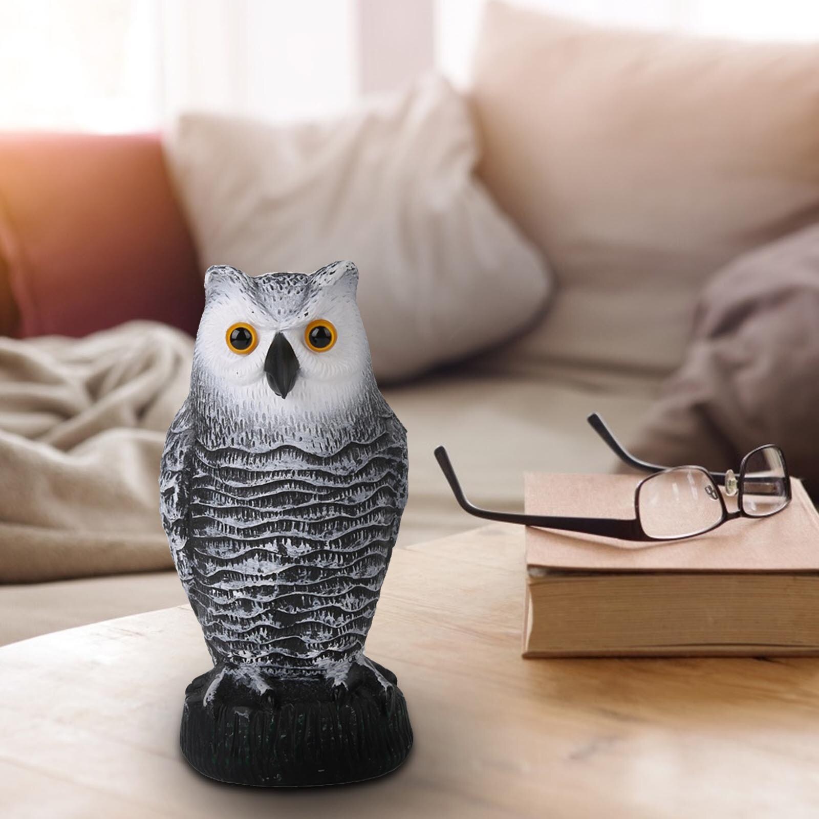 Plastic Uil Is Gebruikt Als Een Natuurlijke Vijandige Pest Repellent Voor Outdoor Tuinen Qw