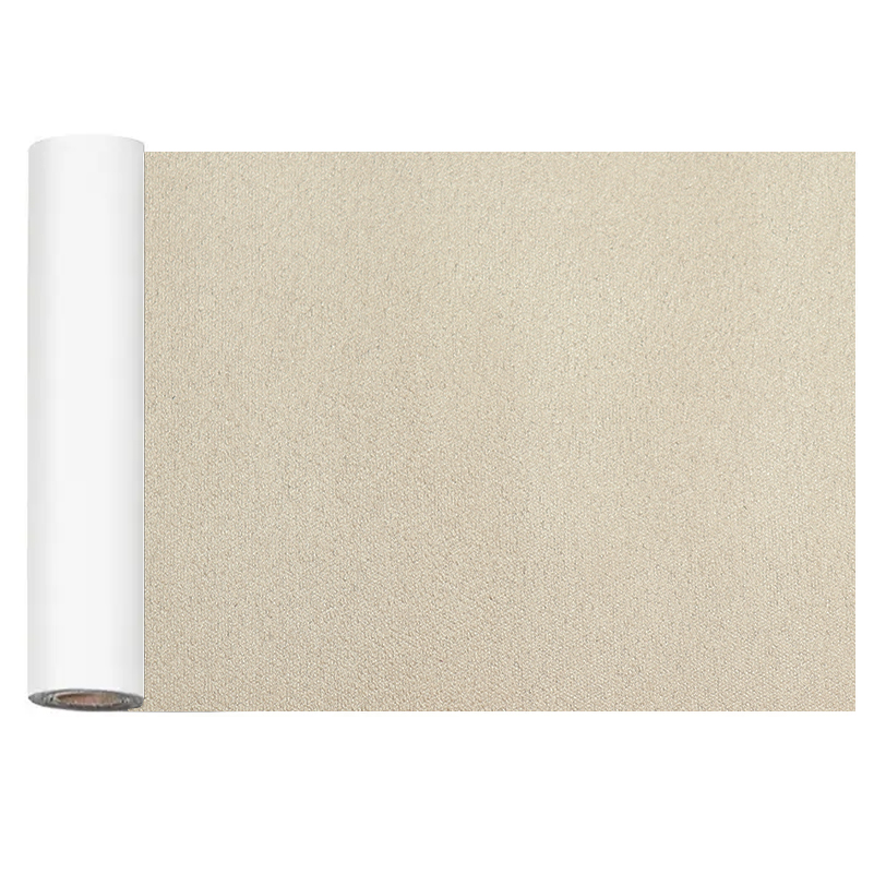 Fluwelen zelfklevende alcantara folie rol voor auto-interieur aanpassing, bankreparatie, sieradendoos decoratie, suède sticker 50 x 140cm: Zilver