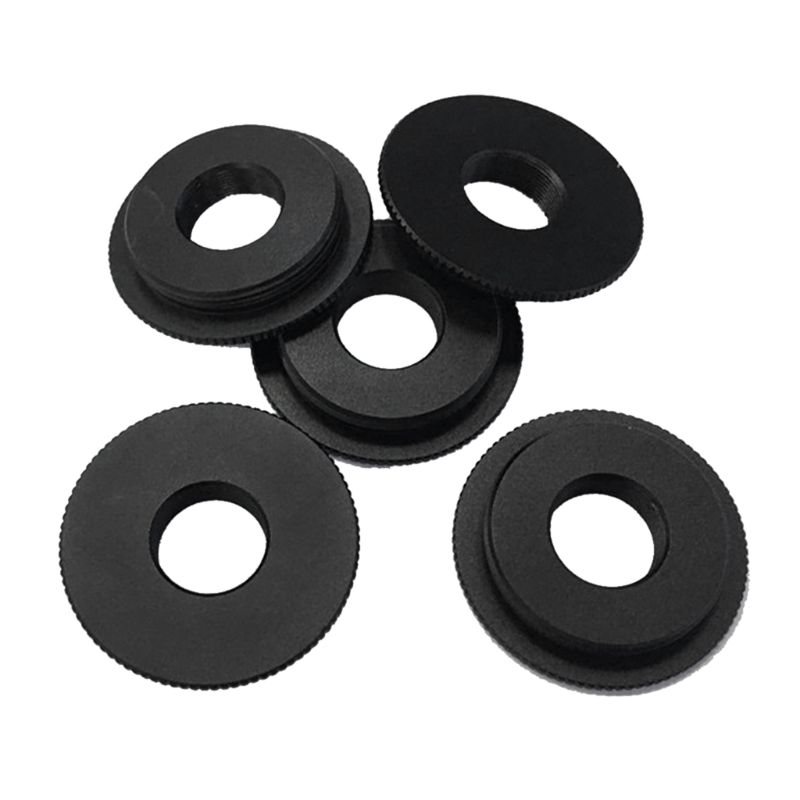 Black Metal M12 to C/CS Mount Board Lens Converter Adapter Ring for AHD SONY CCD TVI CVI Box Camera Support Accessories