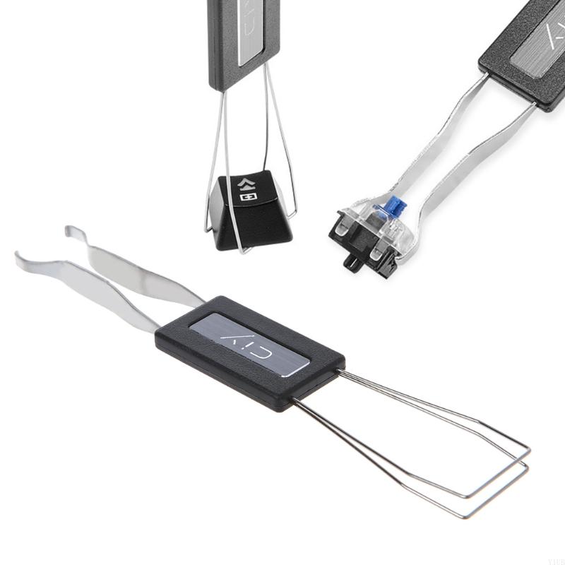 Y1UB KeyCap Puller Steel voor sleutel KeyCap Remover Removal Tool voor het mechanisch toetsenbord voor het verwijderen