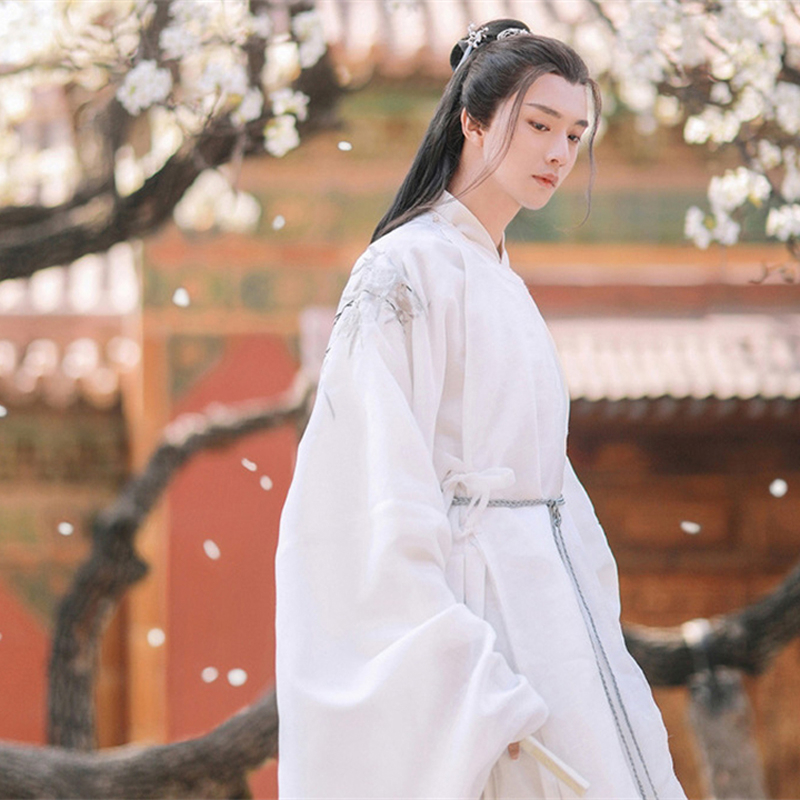 Costume traditionnel Hanfu pour hommes, tenue traditionnelle aristocratique, Cosplay, Tang, vêtements rétro, Oriental, Kung Fu, 2022: Color 2 / L