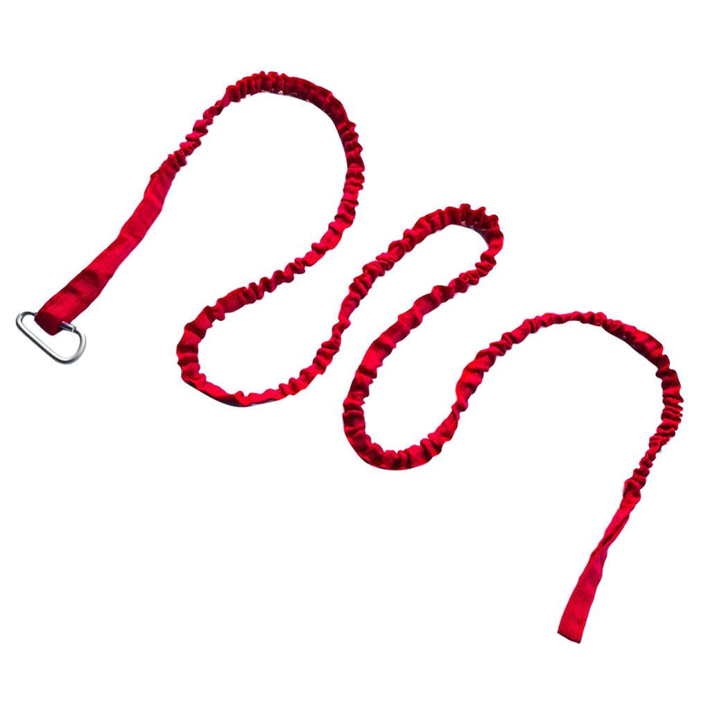 Verstelbare Elastische Kajak Veiligheid Staaf Lanyard Hengel Houder Paddle Leash-Keuze Van Kleuren: Rood