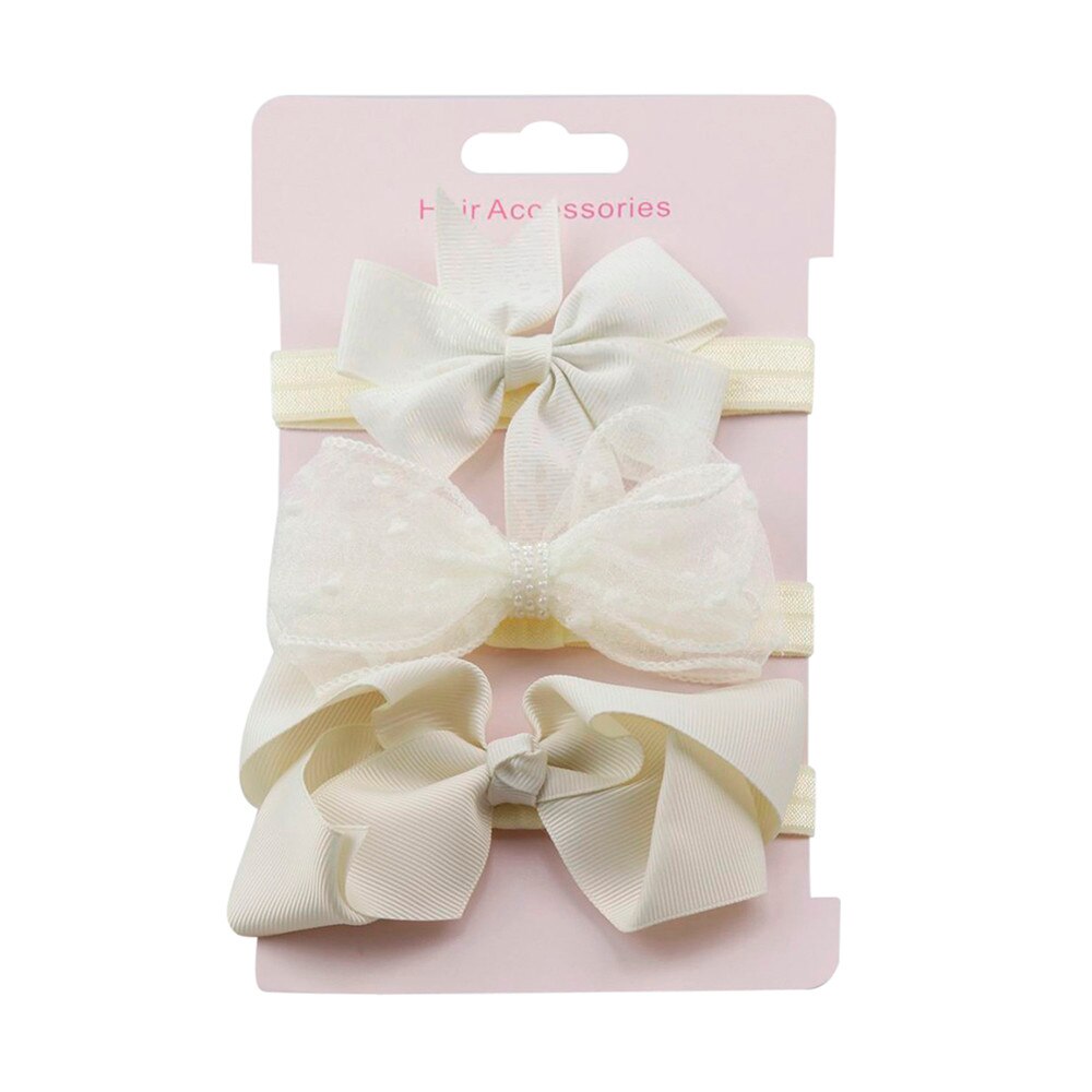 2020 3 pz Dei Bambini Floreale Della fascia Delle Ragazze Del bambino Accessori Anello Elastico Della fascia impostato Nuovo Arrivo Dropshipping # Jan: F