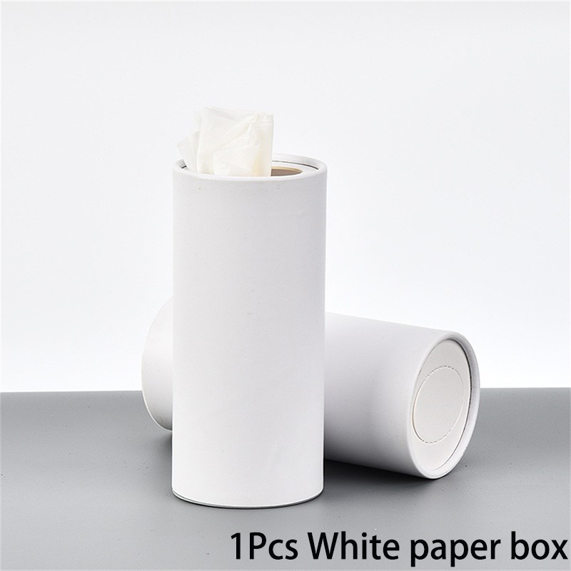 Cylinder servietæsker praktisk husholdningstilbehør subfilm servietrør til bil serviet organizer servietæske organizer sort: Grøn