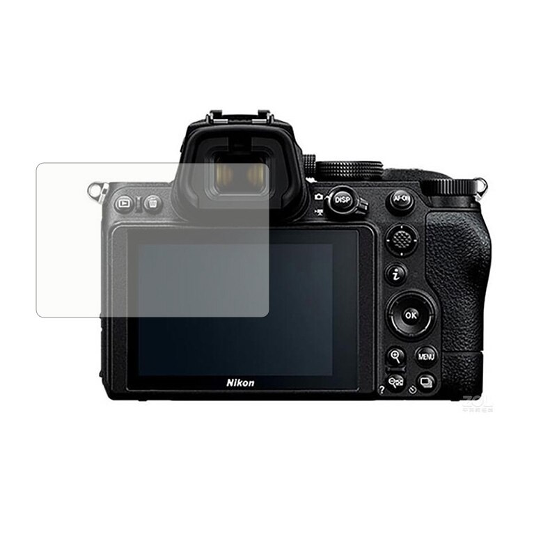 Härdat glas skydd skydd skydd för nikon  z5 z 5 spegellös dslr kamera lcd display skärm skyddsfilm skydd