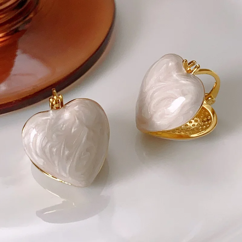 Pendientes Aro Criollo Corazón Pendientes De Aro Criollo Corazón Oro Sobre Plata Esterlina 9 Quilates, Marca Old English Jewellers, 20x15 Mm Regalo Mujer Elegante