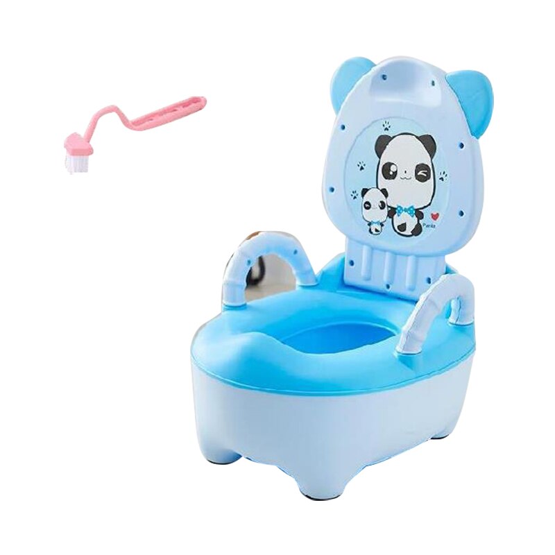 0-6 Years Old Children's Pot Soft Baby Potty Plastic Road Pot Infant Cute Baby Toilet Seat Boys And Girls Potty Trainer Seat WC: 03