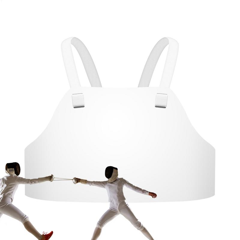 Homens esgrima protetor de peito feminino esgrima proteção engrenagem placa de peito guardas placa para equipamentos de proteção de esgrima