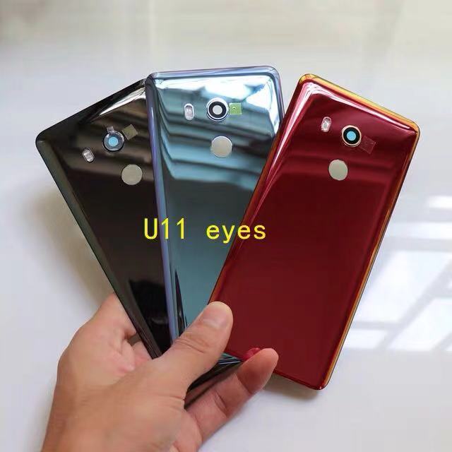 U11Eyes Back Cover For HTC U11 Eyes 6 inch Original Housing Glass Rear Door Repair Replacement Battery Case