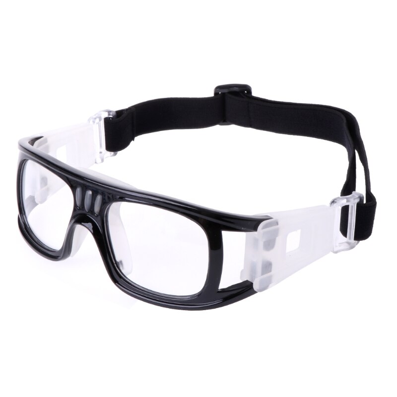 Sport briller beskyttelsesbriller briller sikker basketball fodbold fodbold cykling очки: Sort