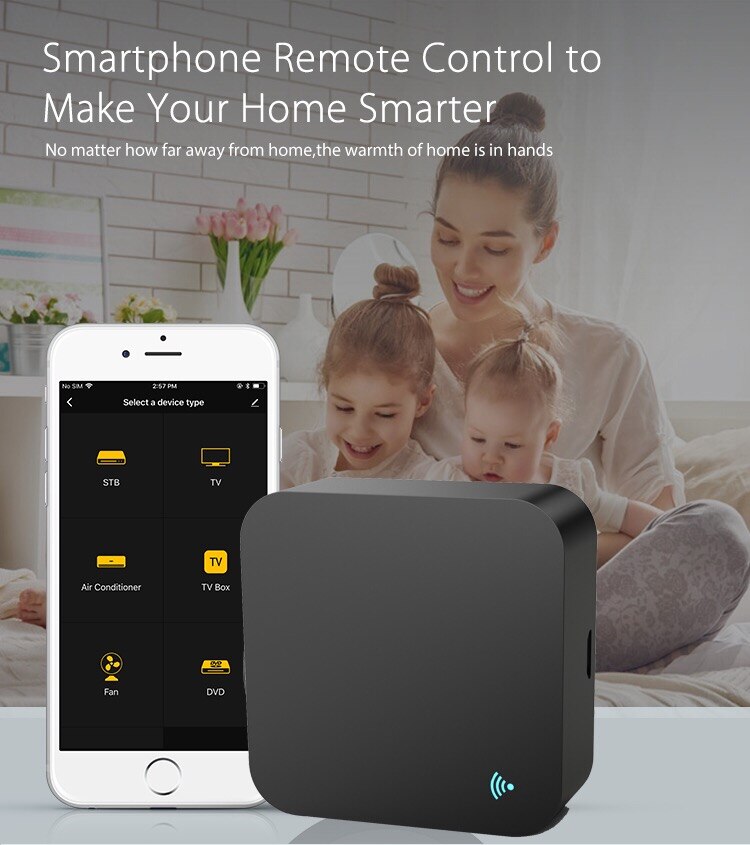 Wifi IR Remote Control Tuya Smart Life APP Voice Control Infrared Universal IR Remote Smart Home Automation Alexa Google Home