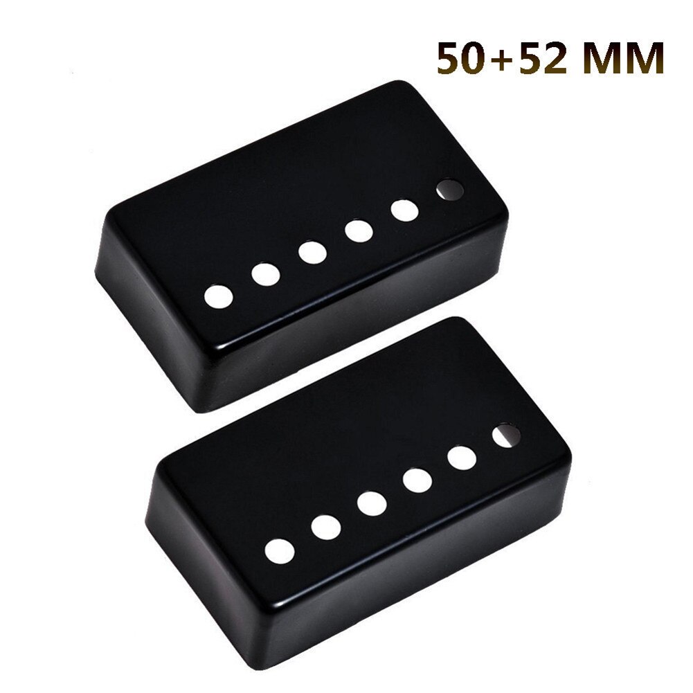 Gitara elektryczna Humbucker ulec poprawie okładki 50 + 52mm Epiphone styl LP gitara elektryczna złoty/srebrny/czarny: 50-52 czarny