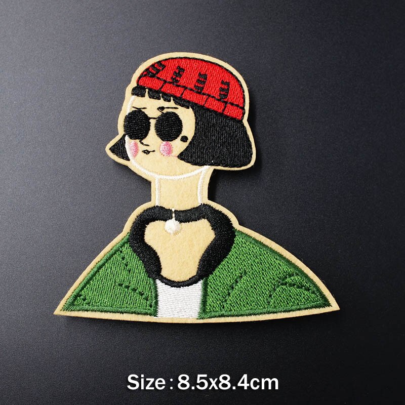 Verbazingwekkende Who Cares Cool Diy Borduurwerk Badge Applique Kleren Strijken Kleding Naaien Levert Decoratieve Badges Vlinder