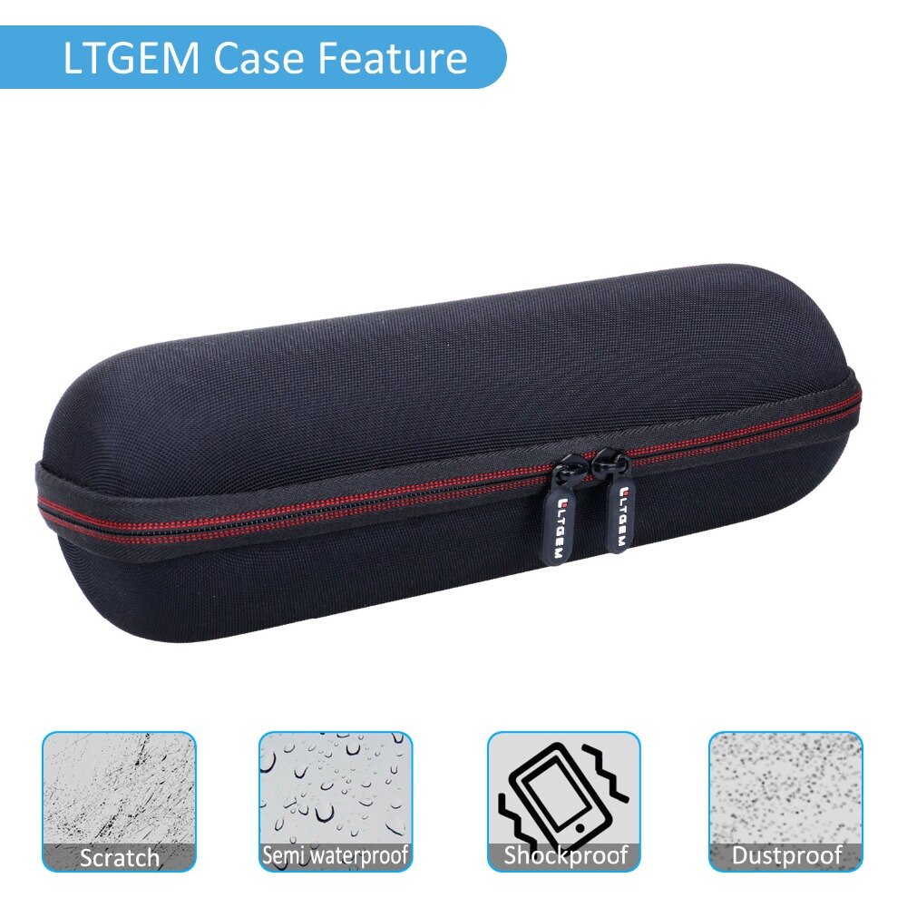 LTGEM EVA Hard Travel Case voor Tribit X-Boom Draagbare Bluetooth Speaker