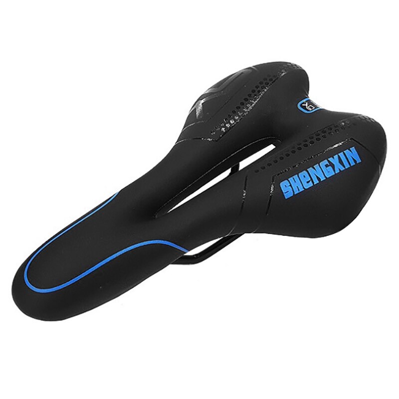 SHENGXIN Mountain Bike Saddle Seat Middle Waterproof Hollow Breathable Road MTB Bicycle Seat Cushion Bicycle Accessories